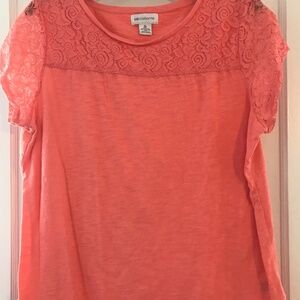 Liz Claiborne XL coral top
